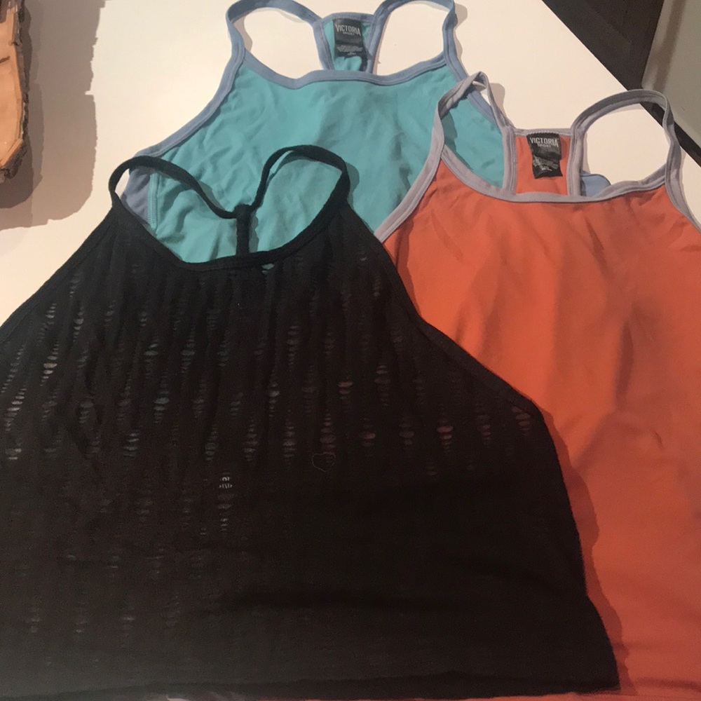 LOT OF 3 - Victoria Secret Workout Tanks